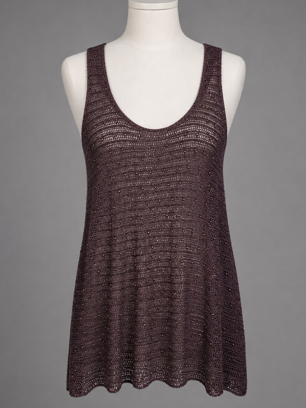 Willow & Clay HEAVY Beaded Dress Tank Top